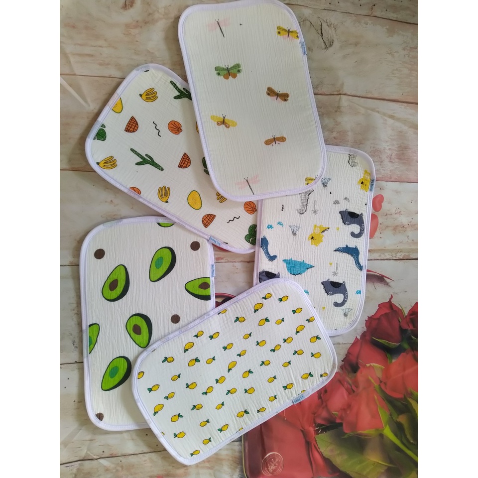 Gối Thông Hơi/ Gối Mỏng Lót Đầu cho Bé Sơ sinh