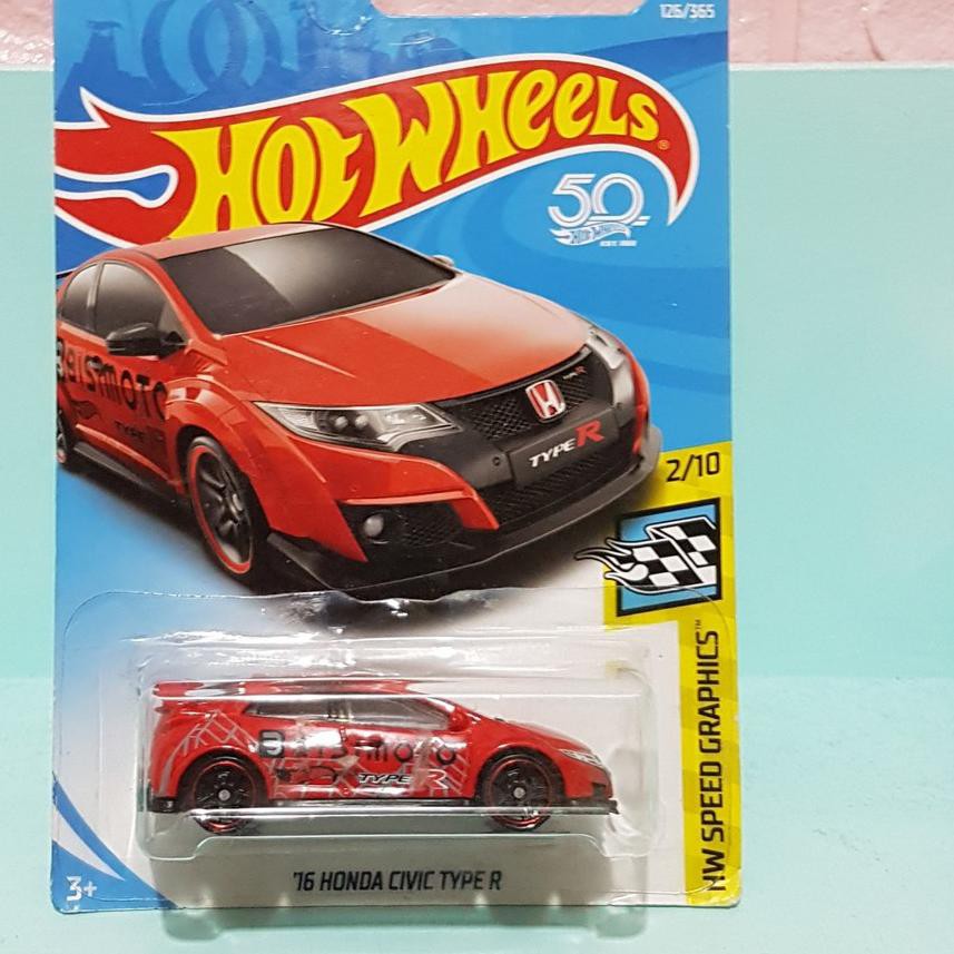 HOT WHEELS Mô Hình Đồ Chơi Xe Hơi Jdm Honda 2018 Civic Ef Type R City Turbo S2000 Aem 11.11 (Nlx-288)