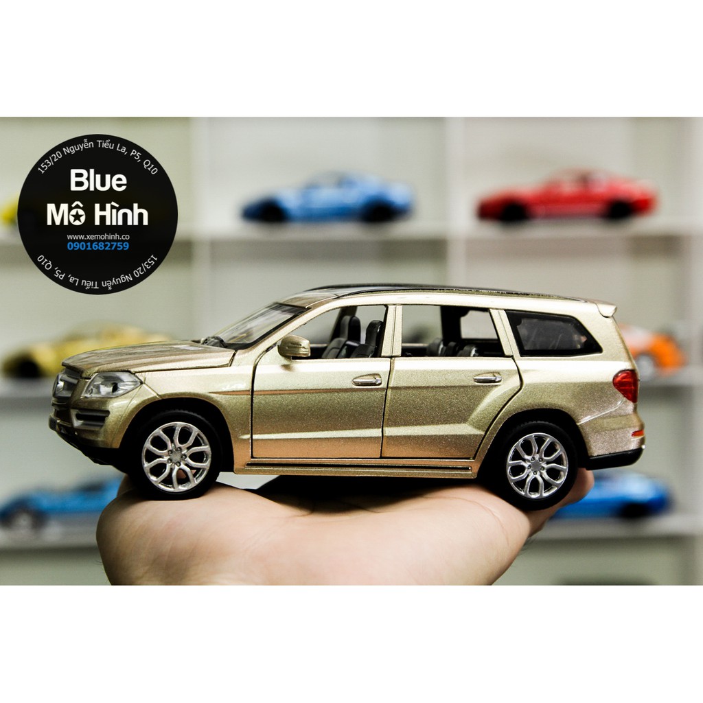 Blue mô hình | Xe mô hình Mercedes GL500 4Matic mở được hết cửa 1:32