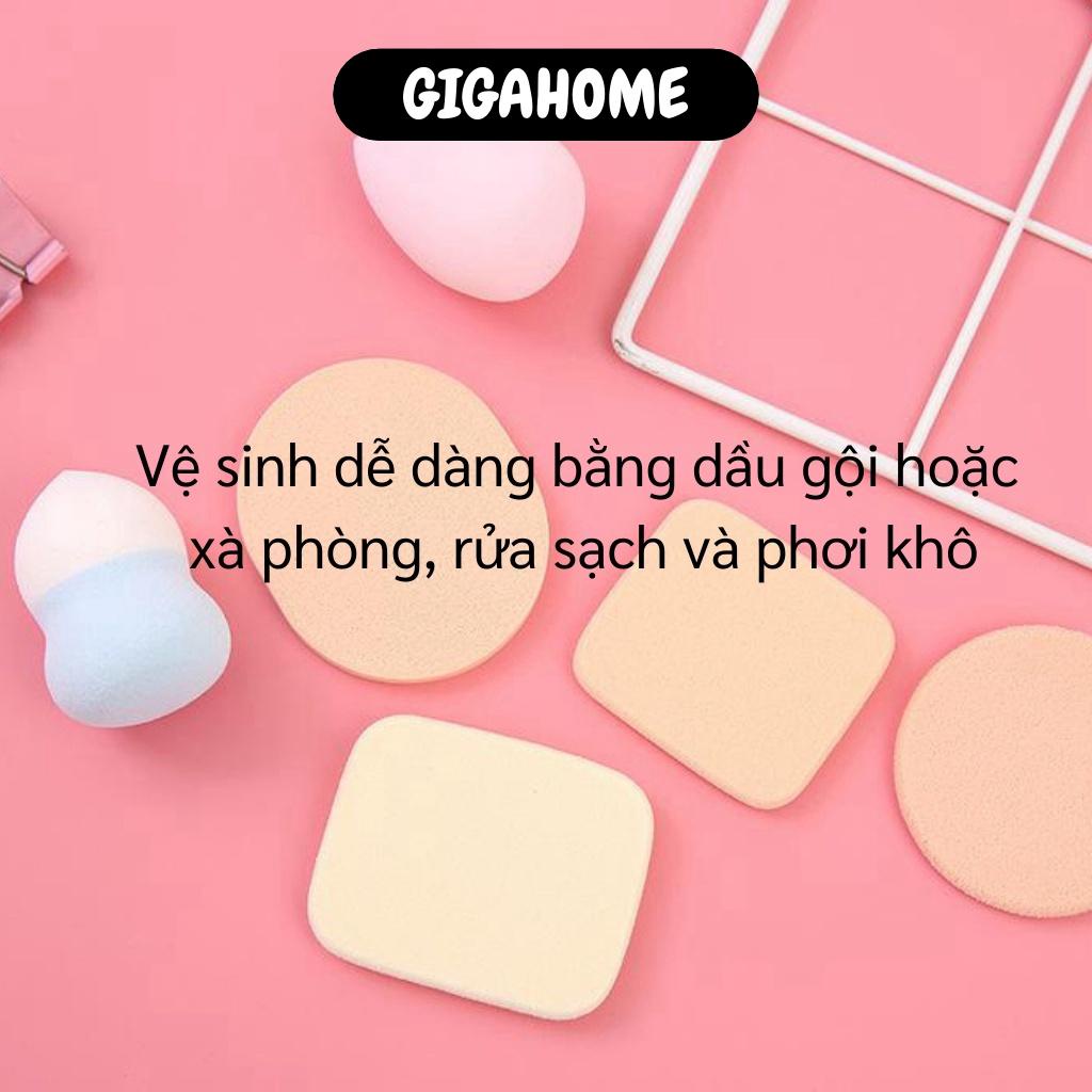 Bông mút trang điểm  ️ GIÁ VỐN  Combo 6 miếng mút tán kem nền Keli Makeup mềm mại 5010