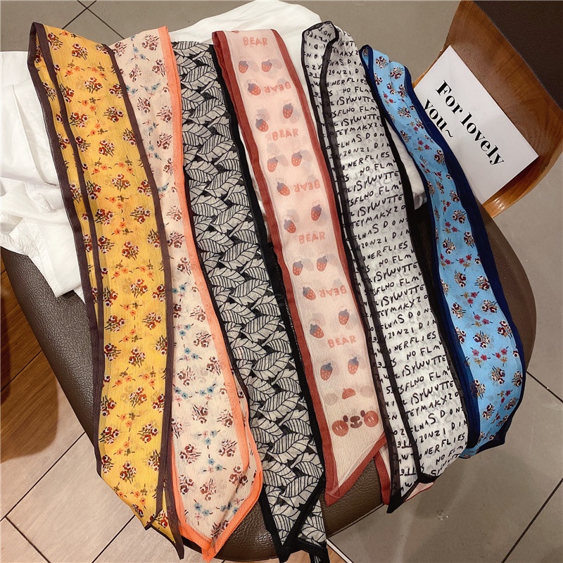 Khăn quàng cổ kiêm dây buộc tóc vintage Hàn Quốc⚡️ 𝐅𝐑𝐄𝐄 𝐒𝐇𝐈𝐏 ⚡️ Sự lựa chọn cho cô nàng Trendy - Mã TB2