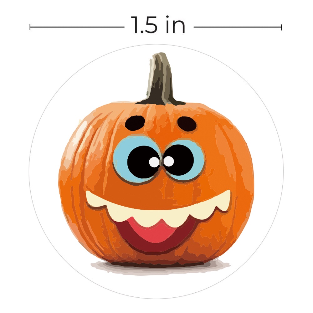 Nhãn Dán Trang Trí Halloween Hình Động Vật
