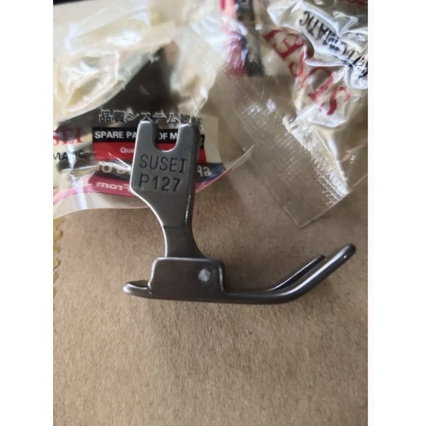 Chân vịt bản lớn P127 may vải jean sử dụng cho máy may 1 kim công nghiệp