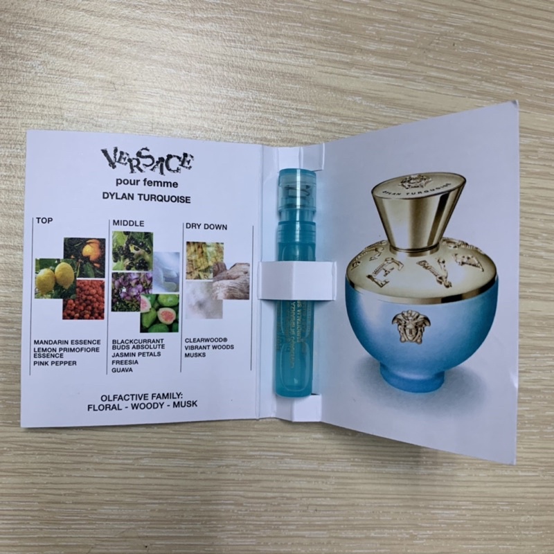 Nước hoa Vials Versace Dylan Turquoise pour femme EDT 1ml