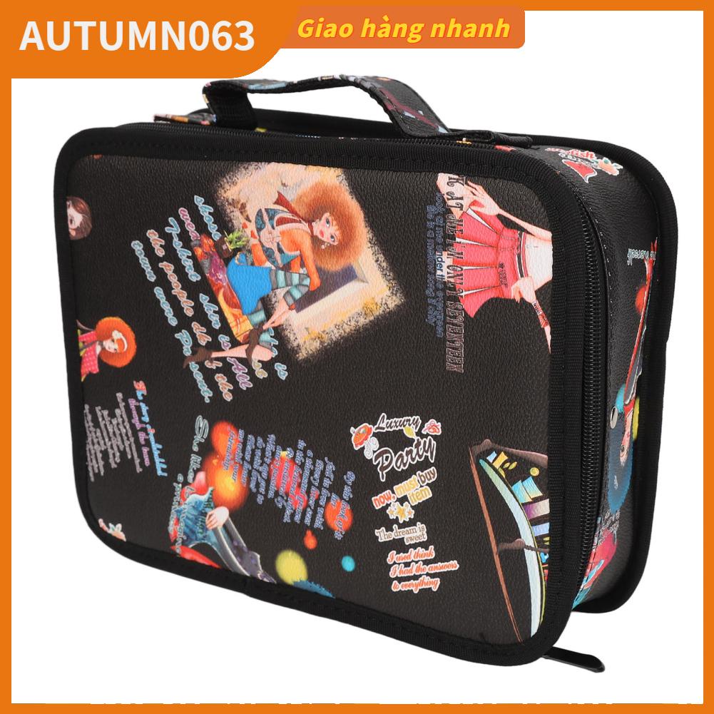 Dụng cụ cắt tóc Hộp đựng tạo kiểu Túi Tổ chức Đa năng cho Kéo Lược lược Tông đơ Autumn063