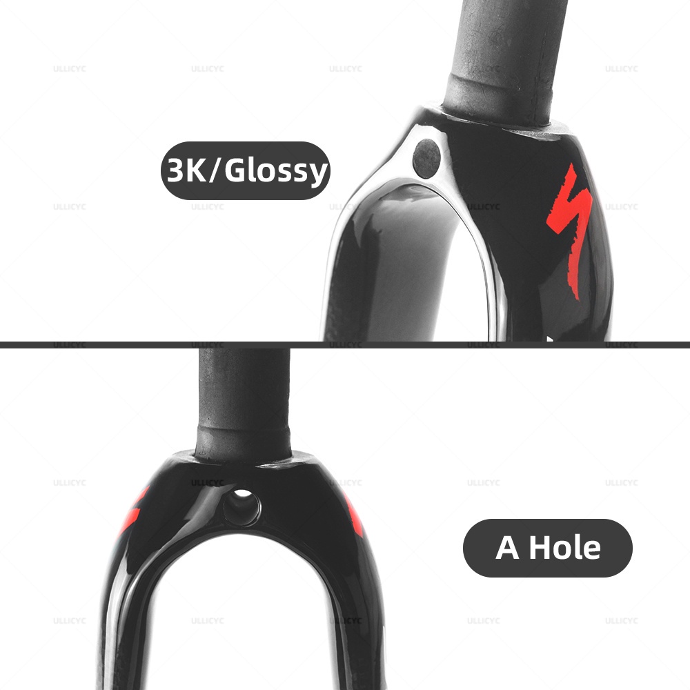 Phuộc Xe Đạp 3k 20 inch Bằng Sợi carbon Cao Cấp c-bra