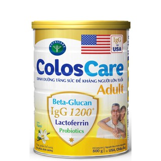 Sữa bột Coloscare Adult 800g Dành cho người lớn