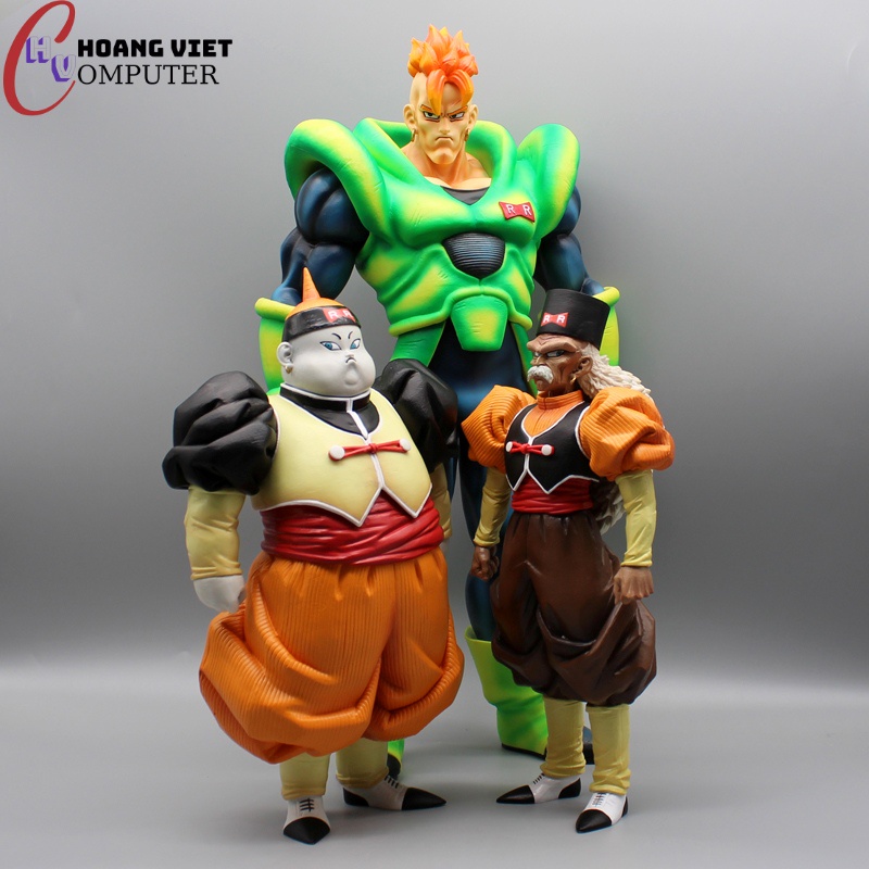 Bộ 3 mô hình Android 16 + 19 + 20 cực đẹp - Siêu phẩm mới ra Dragon Ball