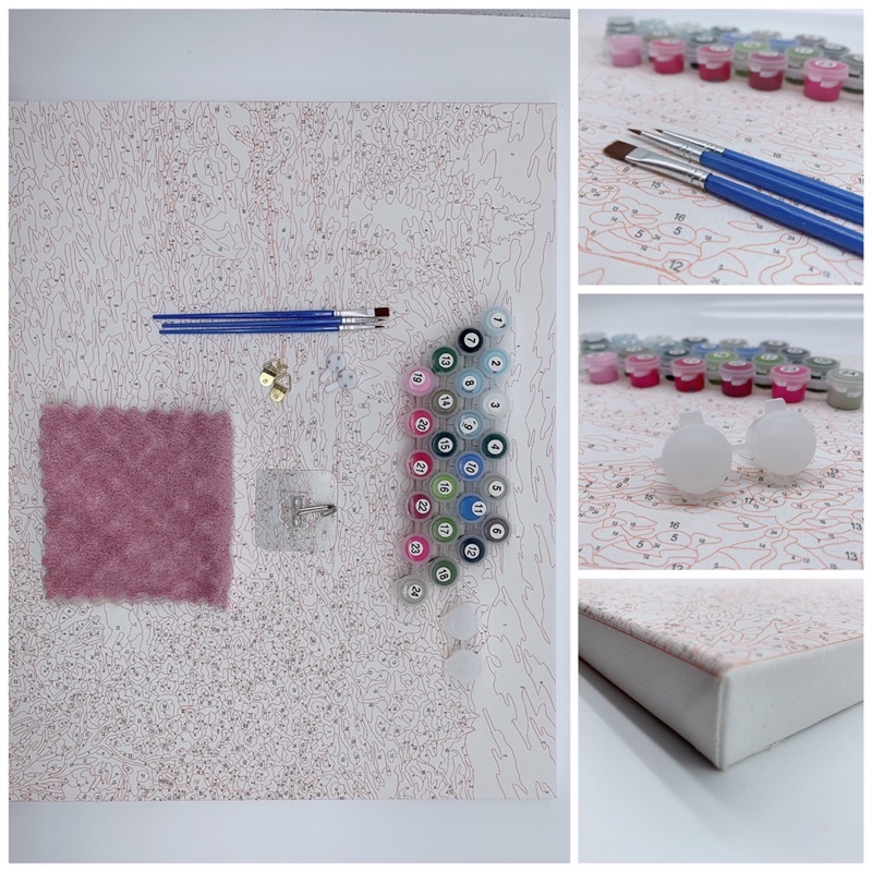 TRANH SƠN DẦU SỐ HÓA PHẬT GIÁO KÍCH THƯỚC 40X50CM TRANH TỰ TÔ MÀU NHIỀU MẪU, CĂNG KHUNG SẴN TẶNG KÈM 1 KHĂN, 1 MÓC TREO