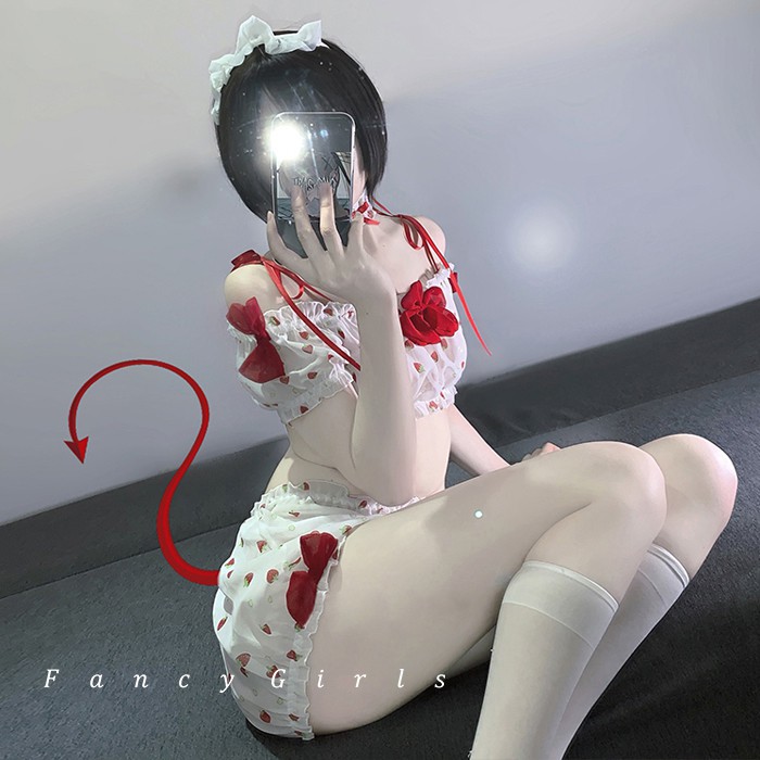 [CÓ SẴN] Set bra underwear sexy cute dâu 31 | BigBuy360 - bigbuy360.vn