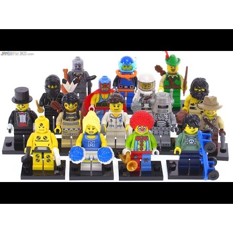 Lego minifigures series 1 - Used