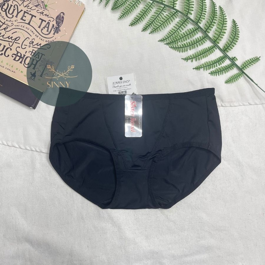 Quần lót nữ bigsize nâng mông, quần chip chất lanh mát mẻ, nội y Thái Lan Sisterhood 1376, Sinny