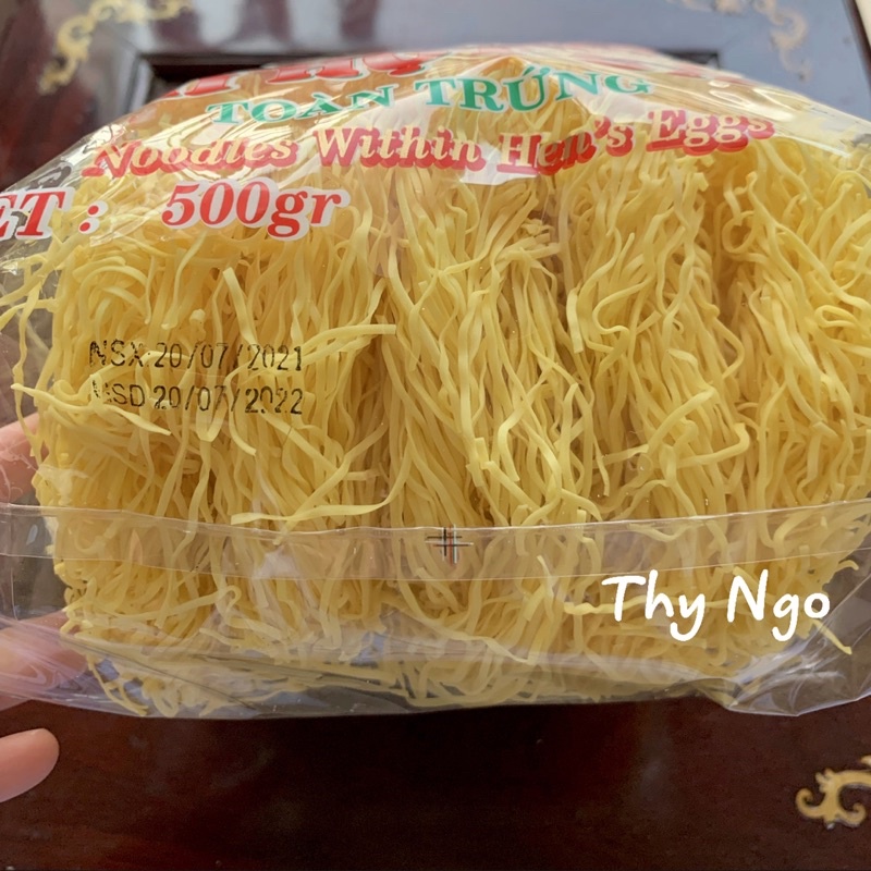 Mì hột gà Châu Cường cao cấp 500g (chữ đỏ) | BigBuy360 - bigbuy360.vn