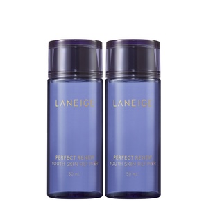 [HB gift] Bộ Đôi Nước cân bằng giúp ngăn ngừa lão hóa da LANEIGE Perfect Renew Youth Skin Refiner 50ml x 2