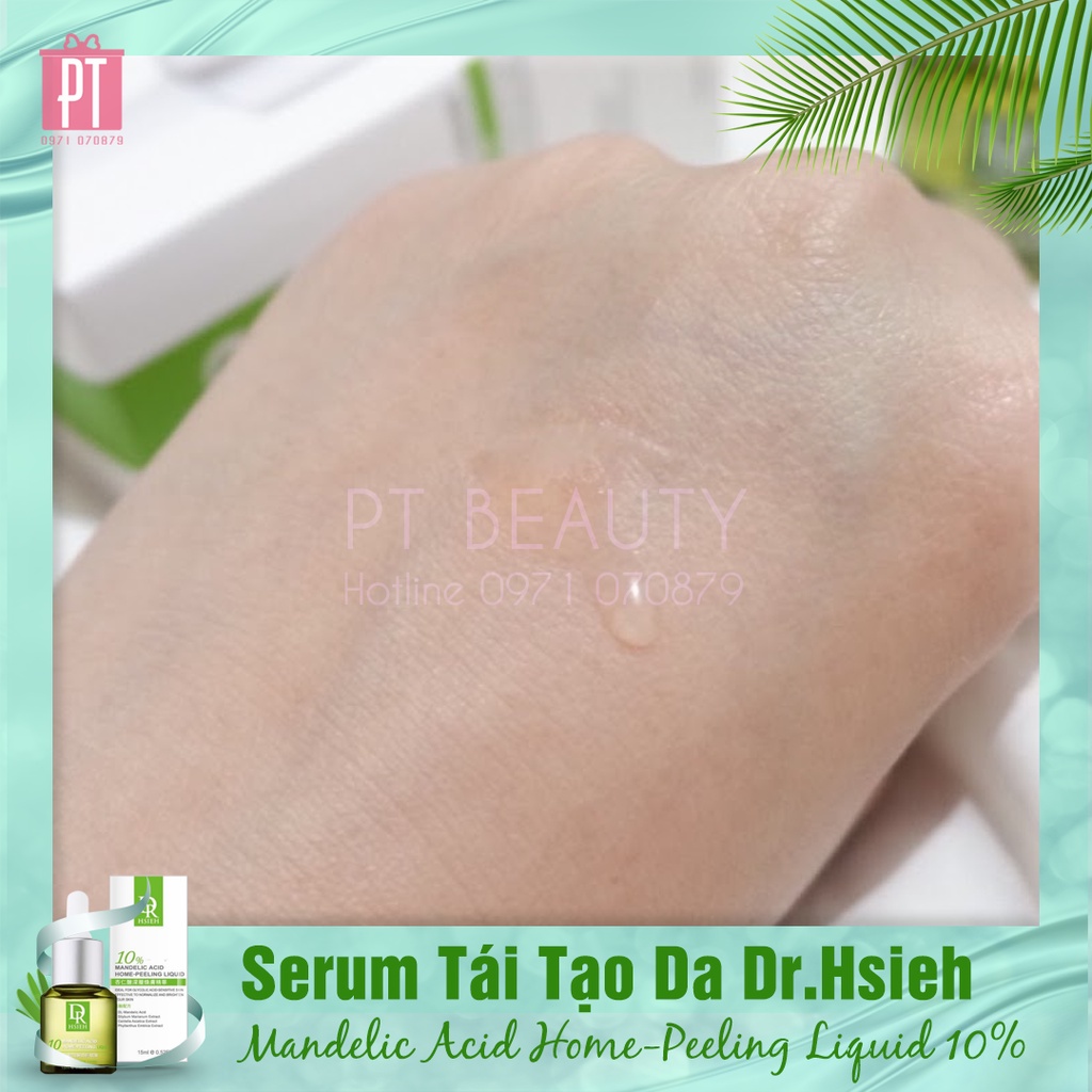 Serum Tái Tạo Da Dr.Hsieh Mandelic Acid Home-Peeling Liquid 10% 30ml