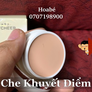kem che khuyết điểm Maycheer, kem nền, cọ tém