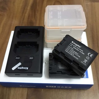 COMBO 2 Pin + 1 Dock Sạc LCD KingMa FZ100 (cho Sony A9/ A7RIII/ A7III)