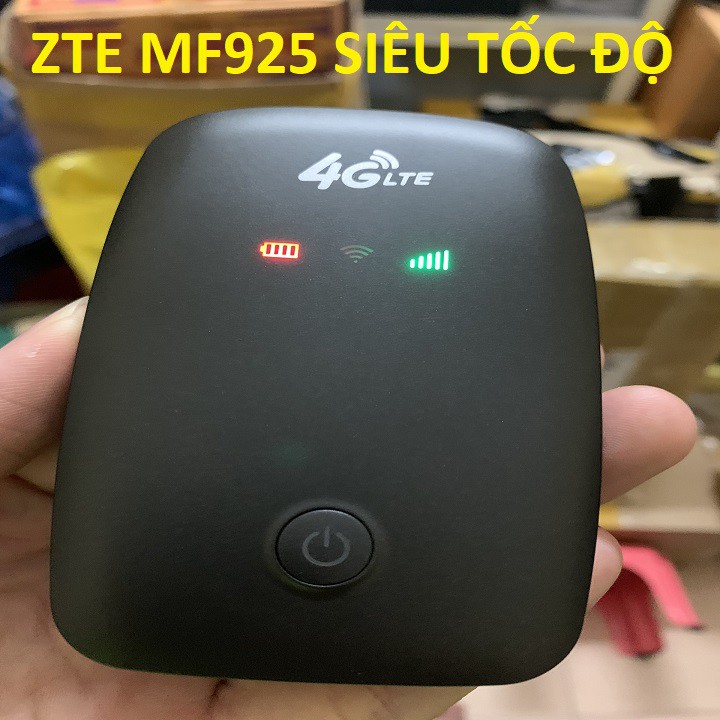 [HOT] Bộ Phát Wifi 4G ZTE MF925 150Mbs - Bật LÀ CHẠY - TỐC ĐỘ CỰC CAO - BẮT SÓNG CỰC TỐT | BigBuy360 - bigbuy360.vn