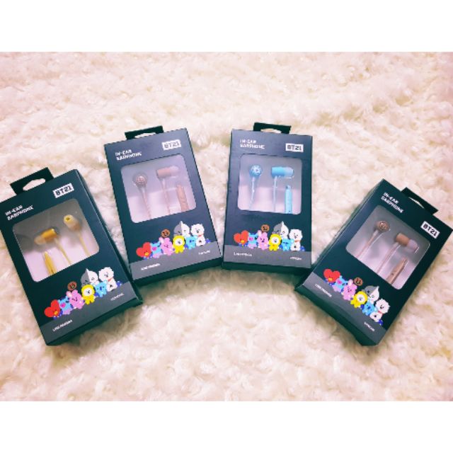 Tai nghe có dây BT21 hàng chính hãng