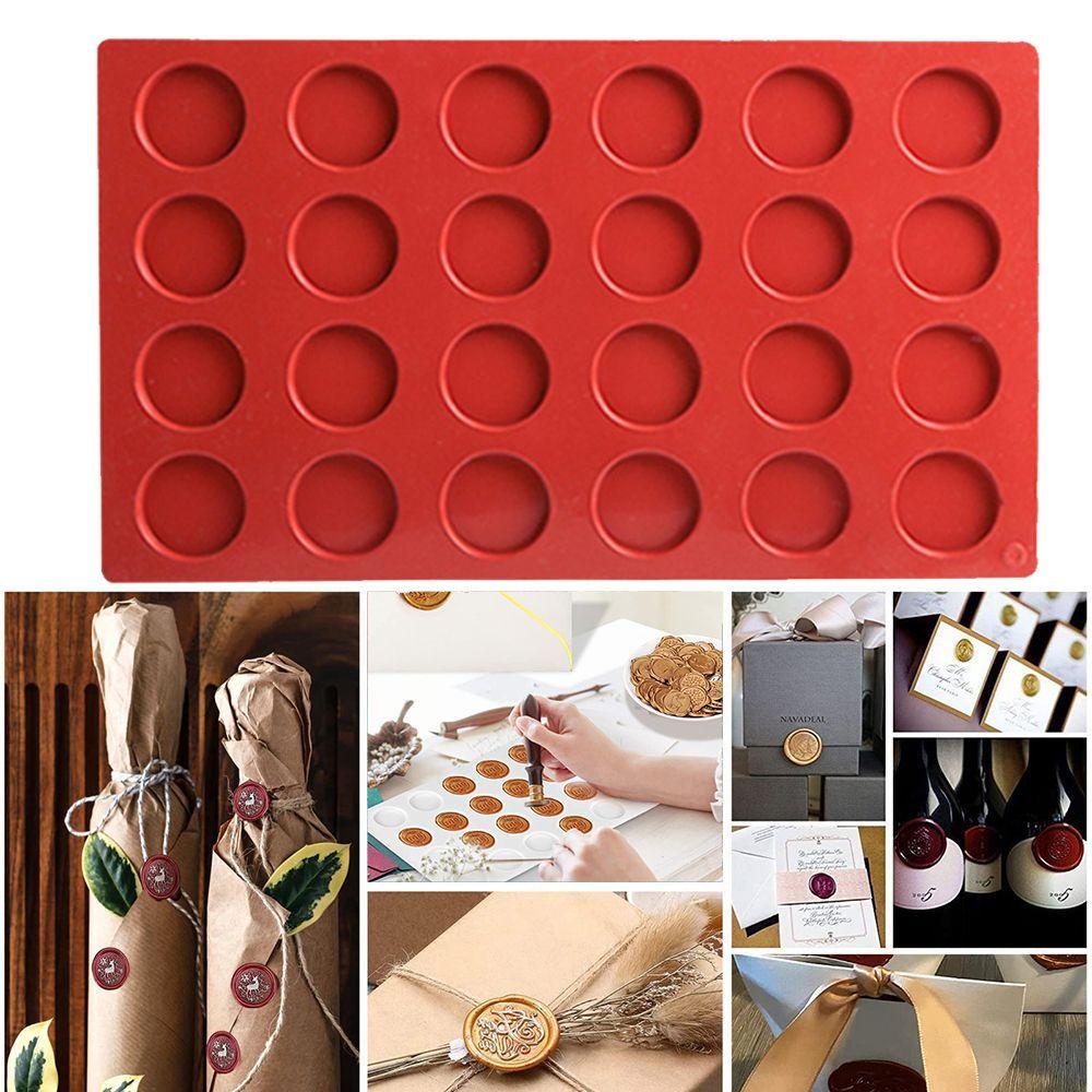 SUENIN Khuôn Silicone Làm Con Dấu Niêm Phong Sáp Niêm Phong