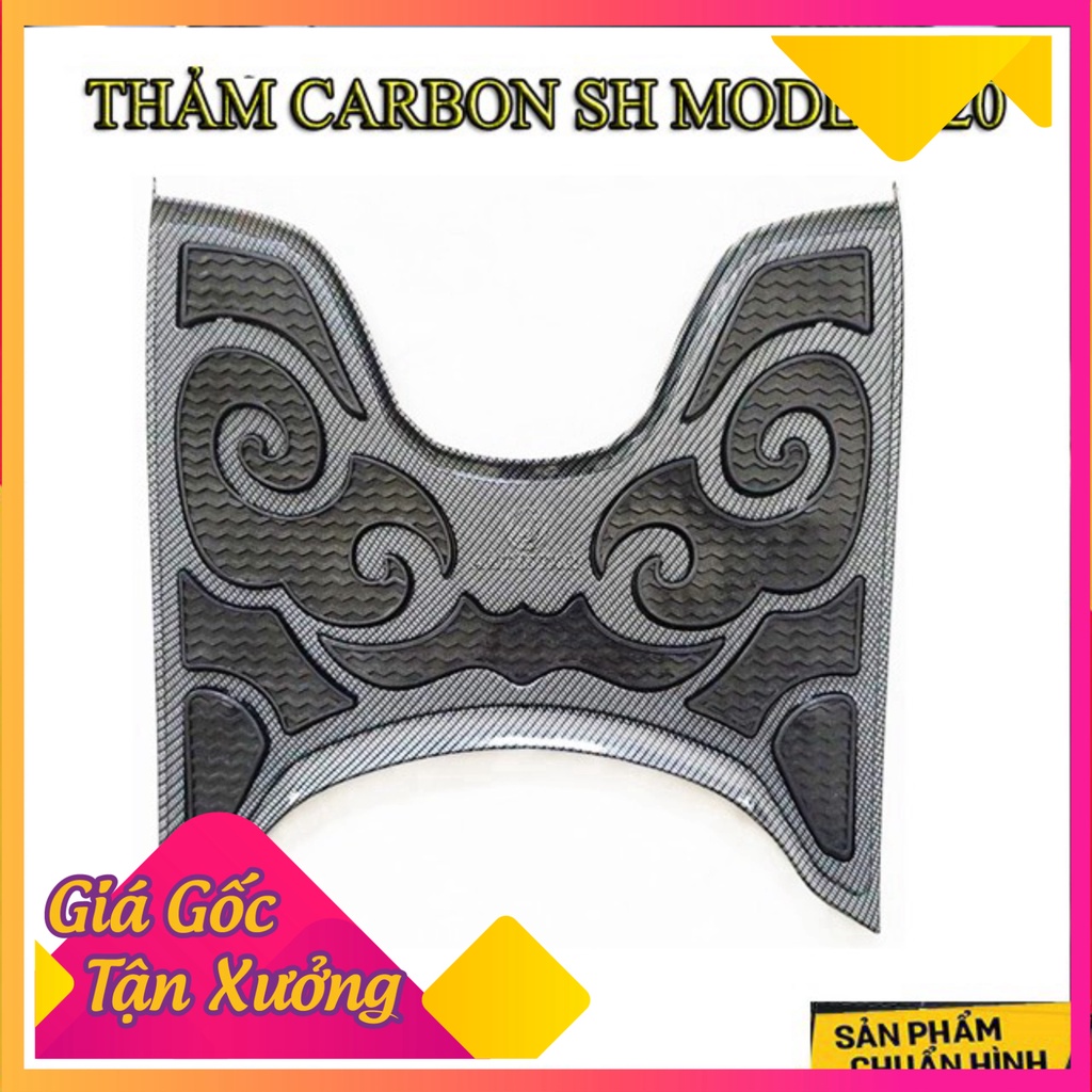 THẢM CARBON SH MODE 2020 LOẠI 1  (Ảnh Sp thật)