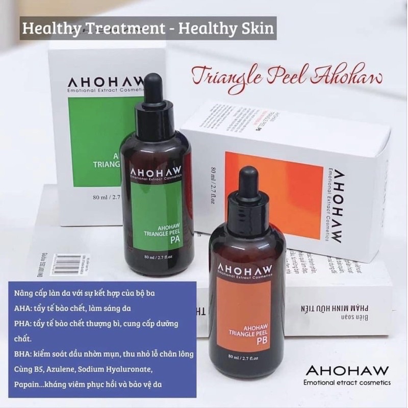 [Chính Hãng] Dung dịch Triangle Peel PA Ahohaw