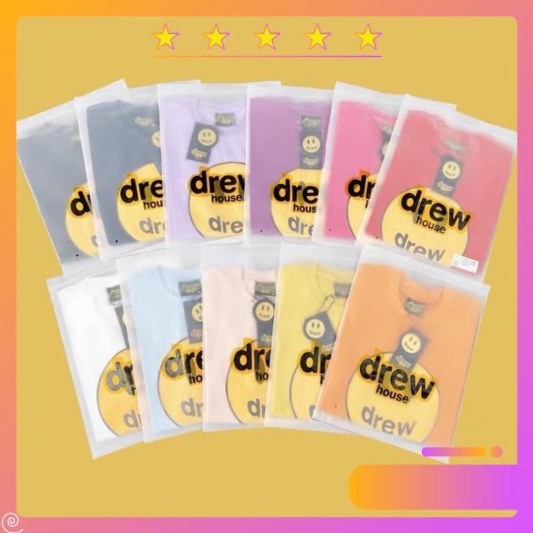 🔸ÁO THUN DREW HOUSE CAO CẤP FULL TEM TAG - ẢNH THẬT🔸TÚI ZIP