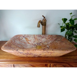 Chậu lavabo đá 100% tự nhiên
