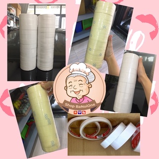Băng keo 2 mặt, băng keo giấy 1f2, 2f4
