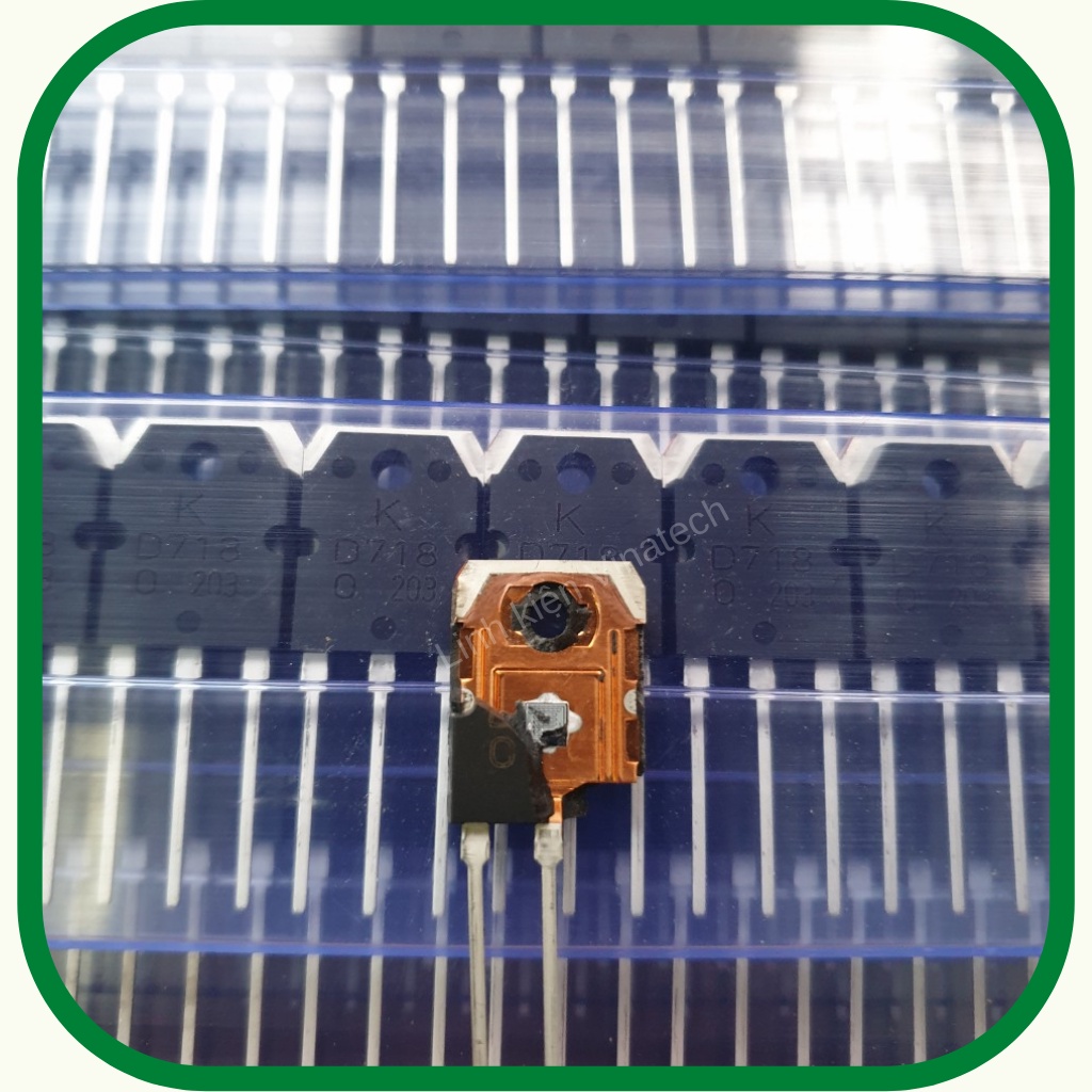 D718 transistor hàng chính hãng KEC - D718 lưng đồng chất lượng - hàng mới