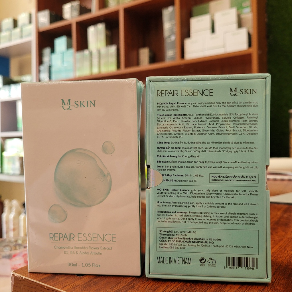Serum Phục Hồi MQ Skin Repair Essence Chính Hãng Hỗ Trợ Tái Tạo Da và Thay Da MQ SKin