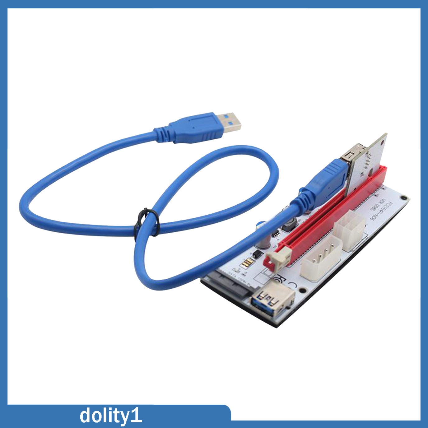 Card Chuyển Đổi Pci-E Riser Card 008s 4pin Sata 6pin 1x Sang 16x Usb3.0 Chất Lượng Cao | BigBuy360 - bigbuy360.vn