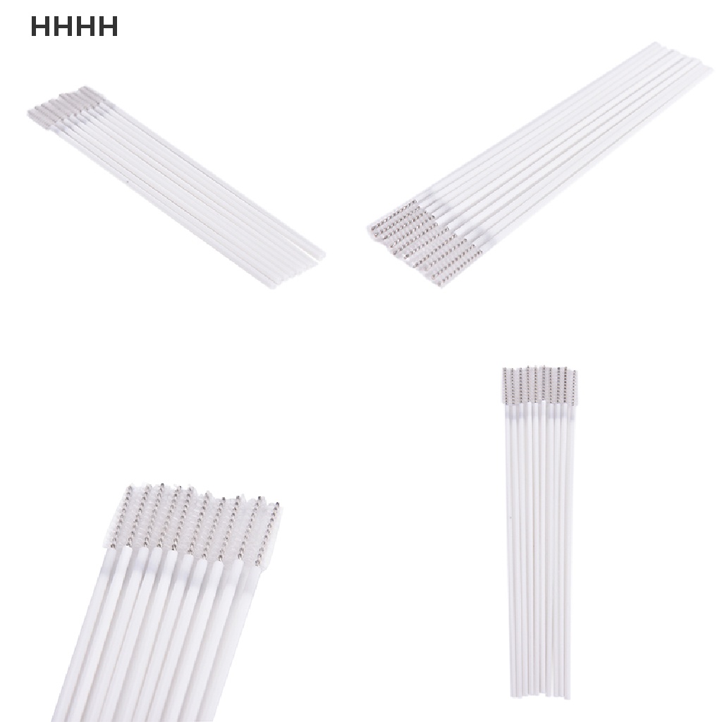 Bộ 10 Ống Hút Bằng Thép Không Gỉ Có Thể Tái Sử Dụng