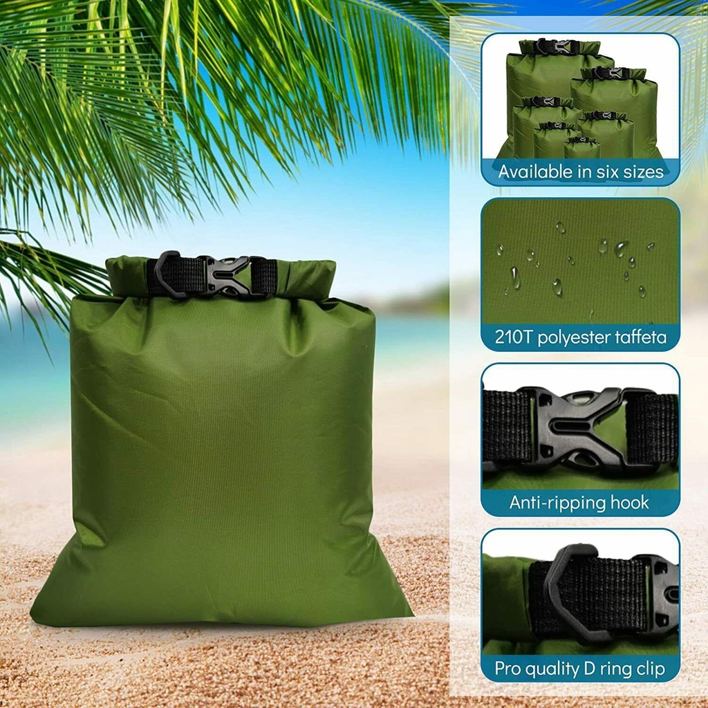 Set 6 Túi Đựng Đồ Du Lịch Chống Thấm Nước Tiện Dụng