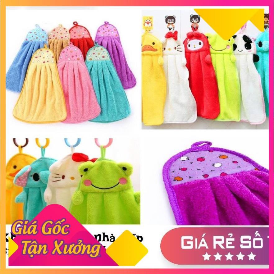 KHĂN LAU TAY HÌNH THÚ VẢI BÔNG