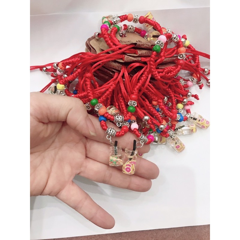 Sỉ 5 vòng tay trà sữa xinh xắn mẫu mới