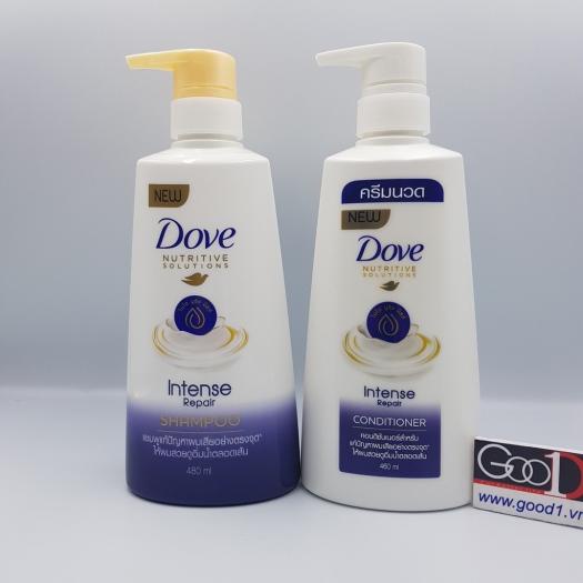 Dầu Gội Dove Thái Lan 480ml | Dầu Xả Dove Thái Lan Chính Hãng