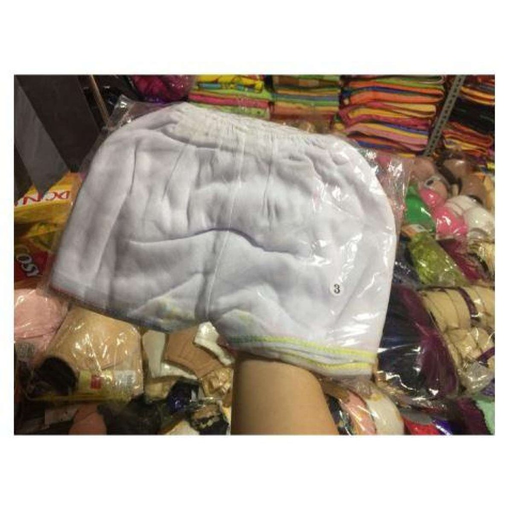 Set 10 Quần Đùi Xô Mỏng Thoáng Mát Giặt Mau Khô Cho Bé 0-9kg