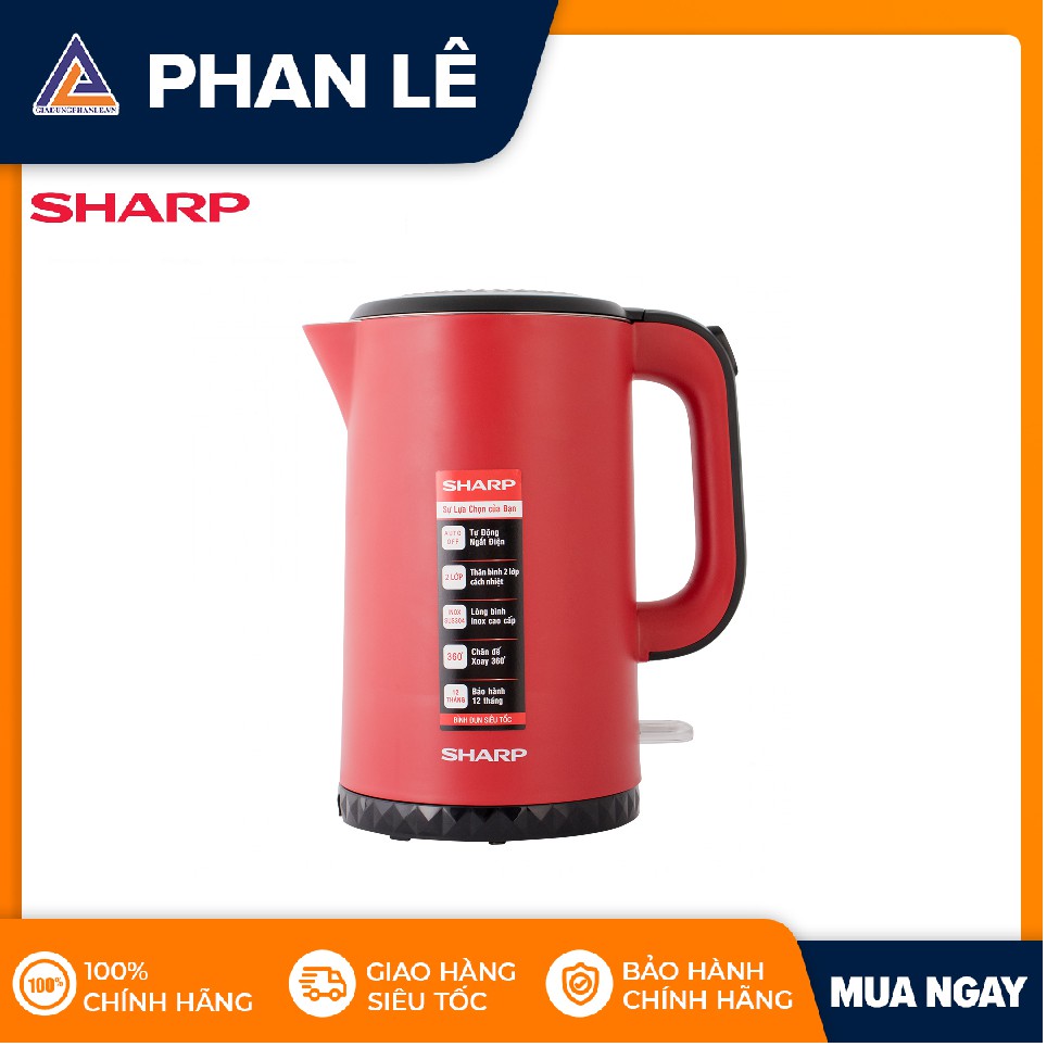 Bình đun Sharp EKJ-17EVPS-RD