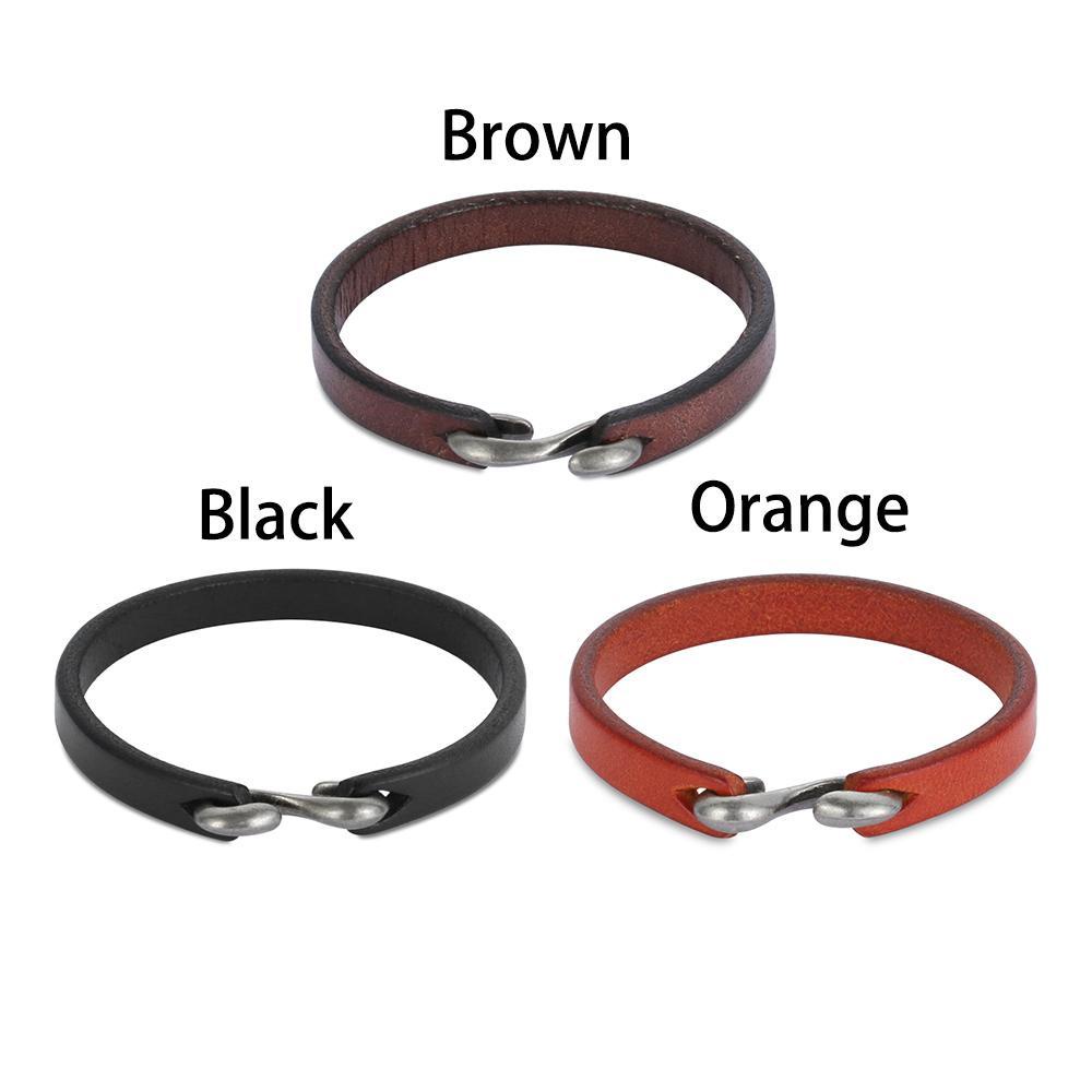 Vòng Tay Da Phong Cách Punk Rock Hip Hop Cá Tính