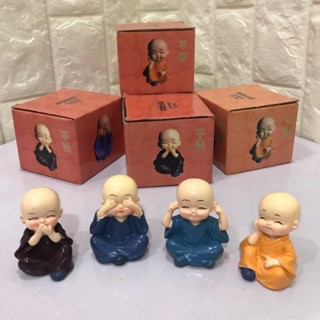 Bộ tượng tứ không (có hộp)