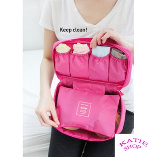 Túi Đựng Đồ Lót Du Lịch Hàn Quốc, xếp áo ngực quần lót ChốngThấm