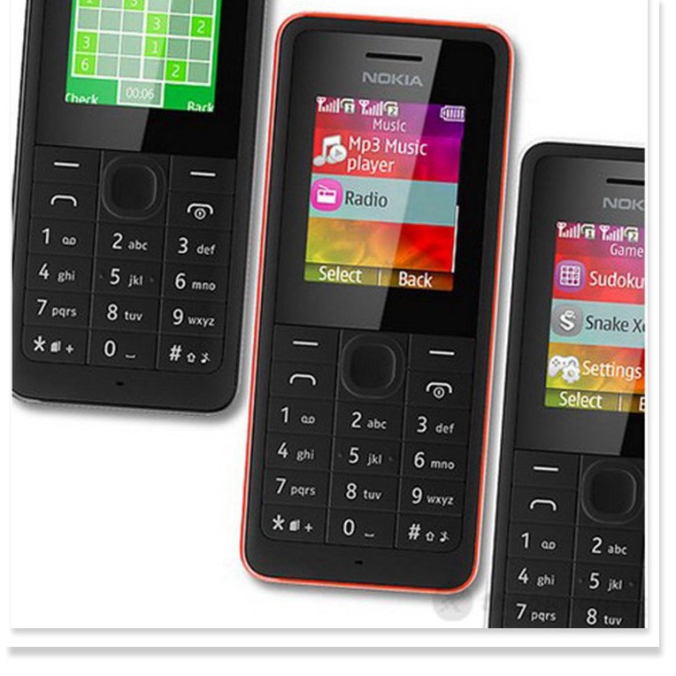 Điện thoại nokia 107 2 sim pin khủng sóng cực mạnh - DT0044 - Nice