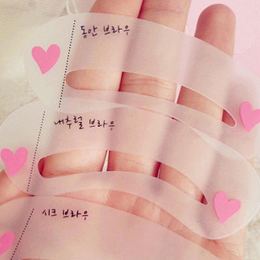 Khuôn kẻ lông mày tiện dụng khung vẽ chân mày giúp vẽ mày nhanh chóng và chính xác nhỏ gọn tiện lợi DANA