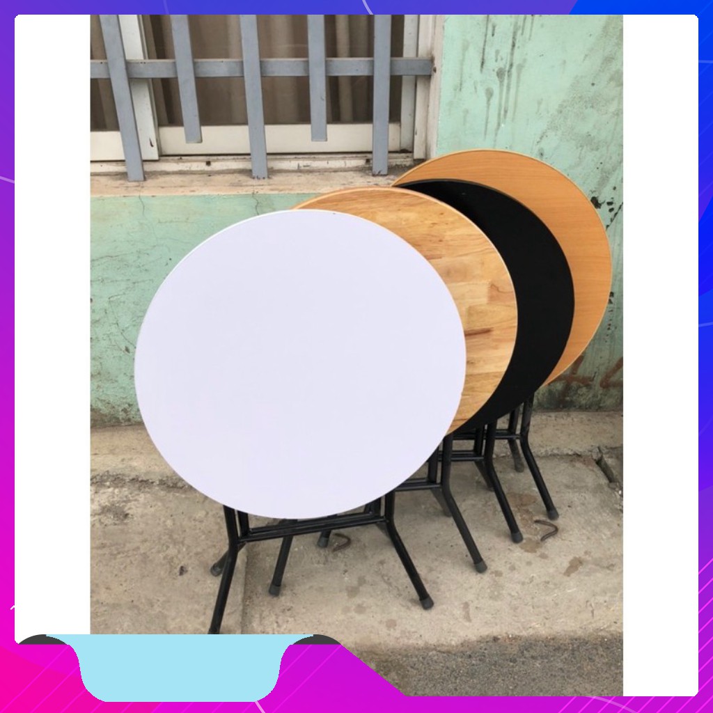 [FREESHIP ĐƠN 50K] Bàn gấp chân cao 71cm , mặt tròn đẹp | BigBuy360 - bigbuy360.vn