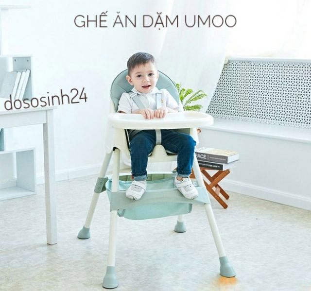 [Mã 267FMCGSALE giảm 8% đơn 500K] Umoo - Ghế ăn dặm đa năng chính hãng