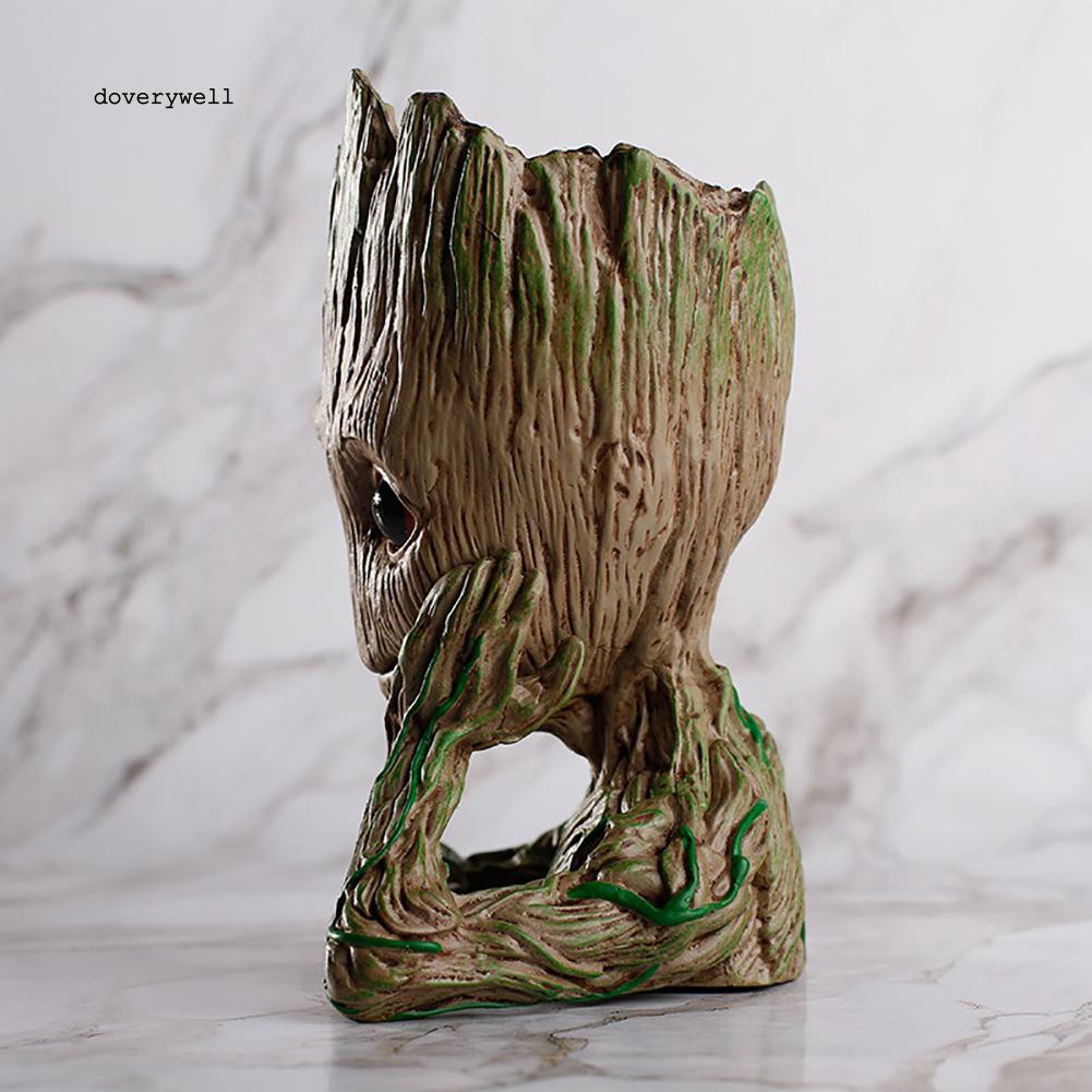 Lọ bút hình cậu bé groot bằng nhựa PVC xinh xắn tiện lợi