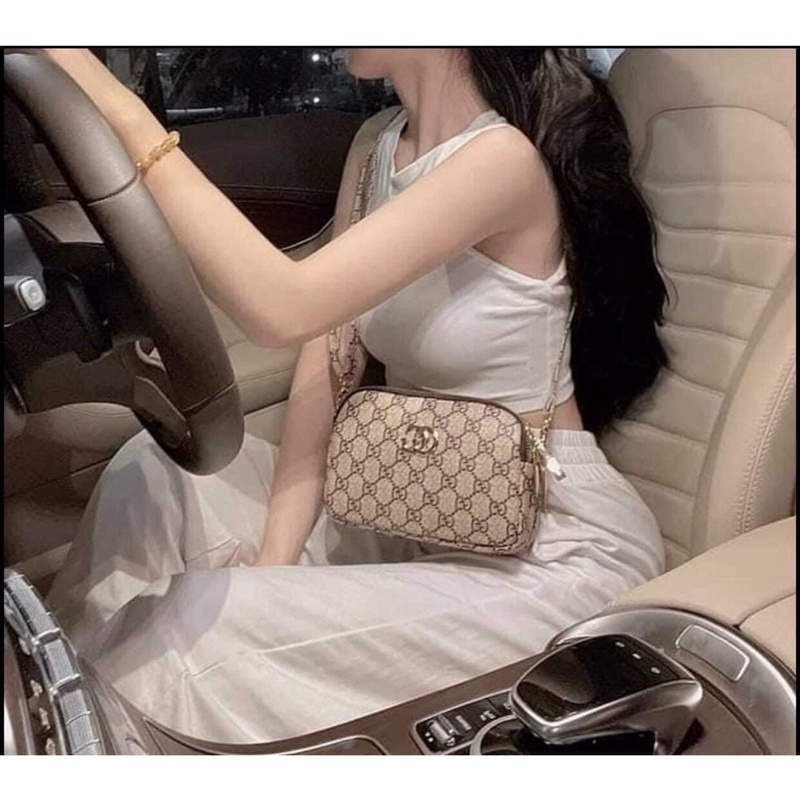 Túi cg ba ngăn khoá kéo thời trang hot hit(có video quay chi tiết sp nhé)