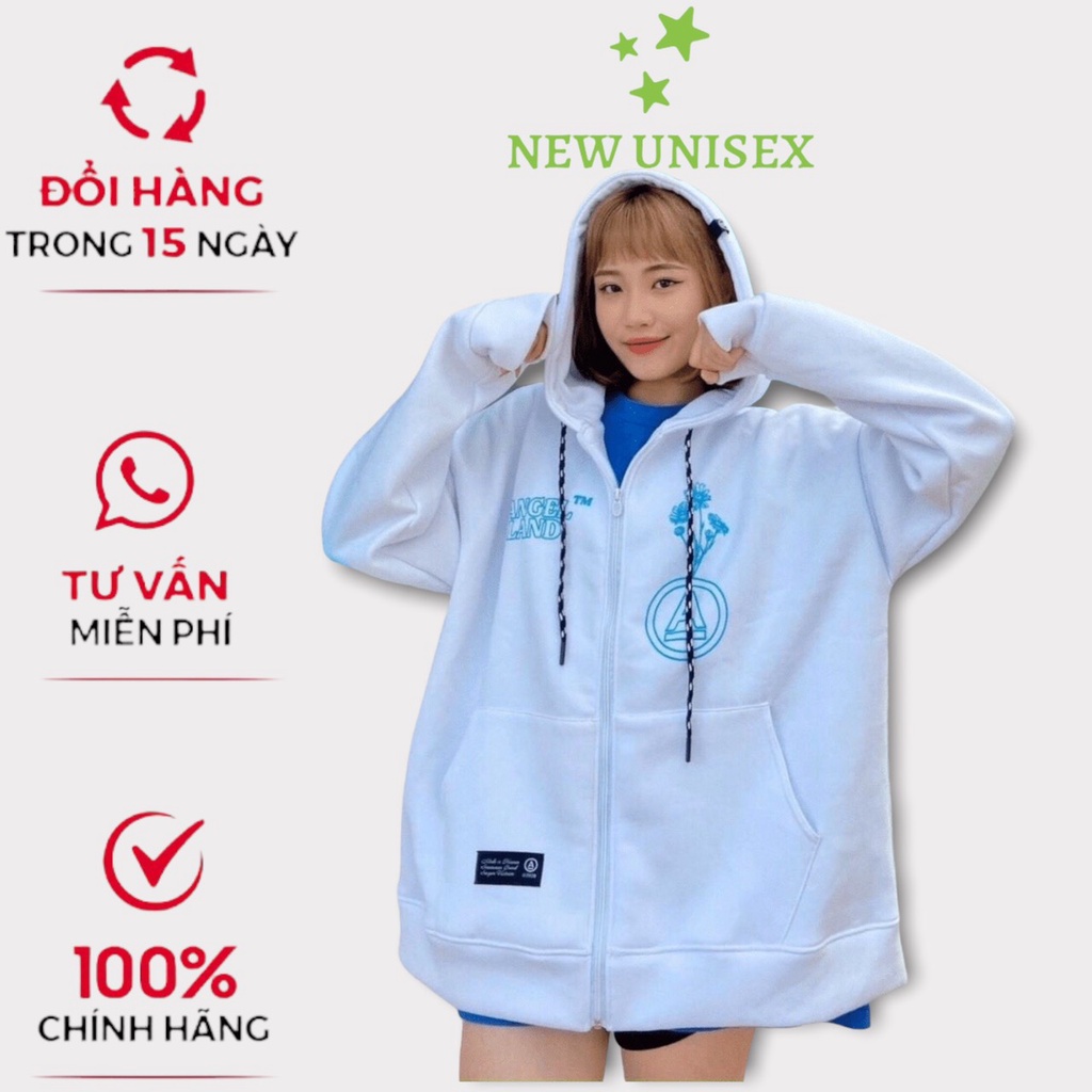 Áo Khoác Hoodie Cá Tính Unisex nam nữ  in ANGEL-LAND Hot Trend TP[NewUnisex]