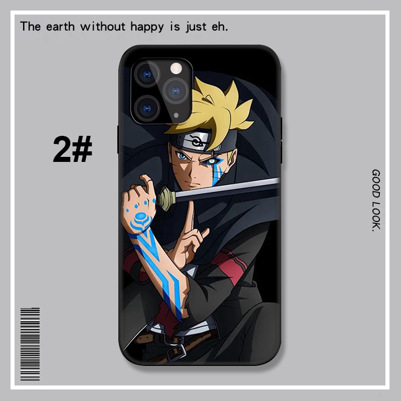 Ốp điện thoại LU66 in hình hoạt hình Naruto sasuke cho Iphone X XR Xs Max 6 6s 7 8 Plus 5 5s SE SE2 2020